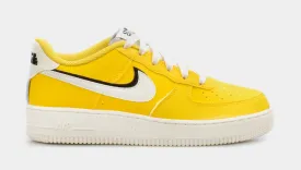 Air Force 1 LV8 Grade School Lifestyle Shoes (Yellow)