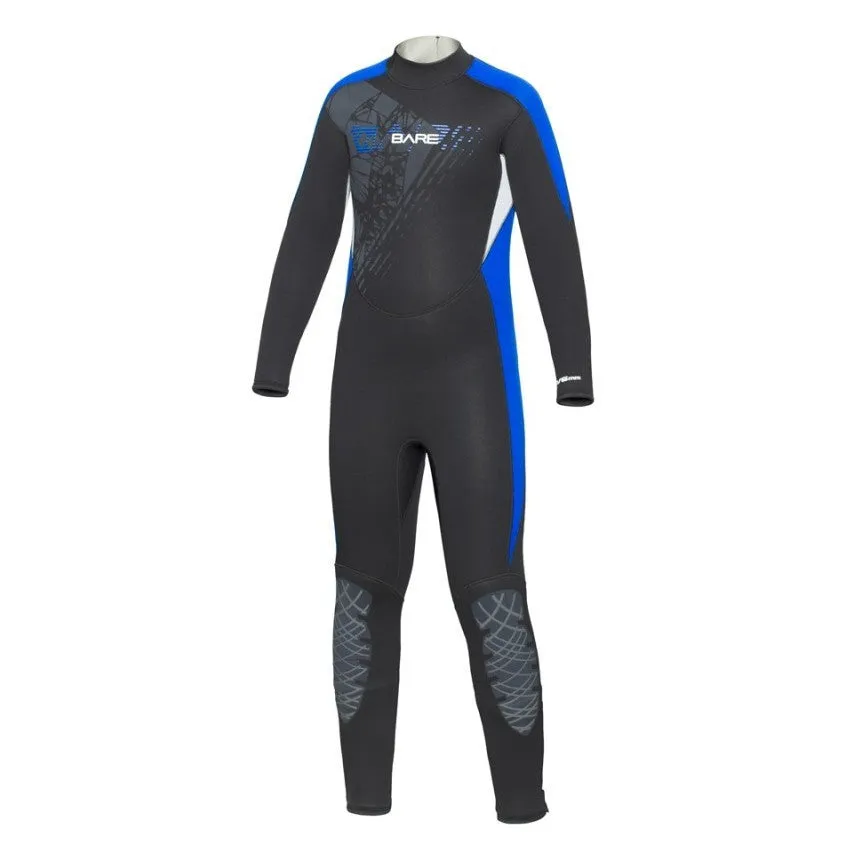 Bare Kids 7/6mm Manta Full Dive Wetsuit