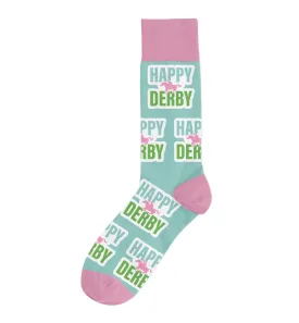 Barrel Down South - Happy Derby Horse Racing Derby Socks