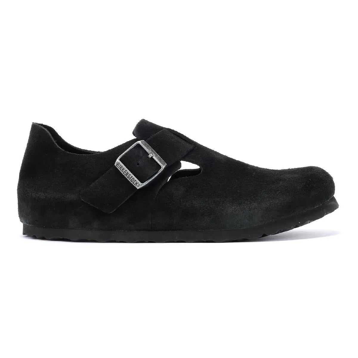 Birkenstock London Suede Black Shoes