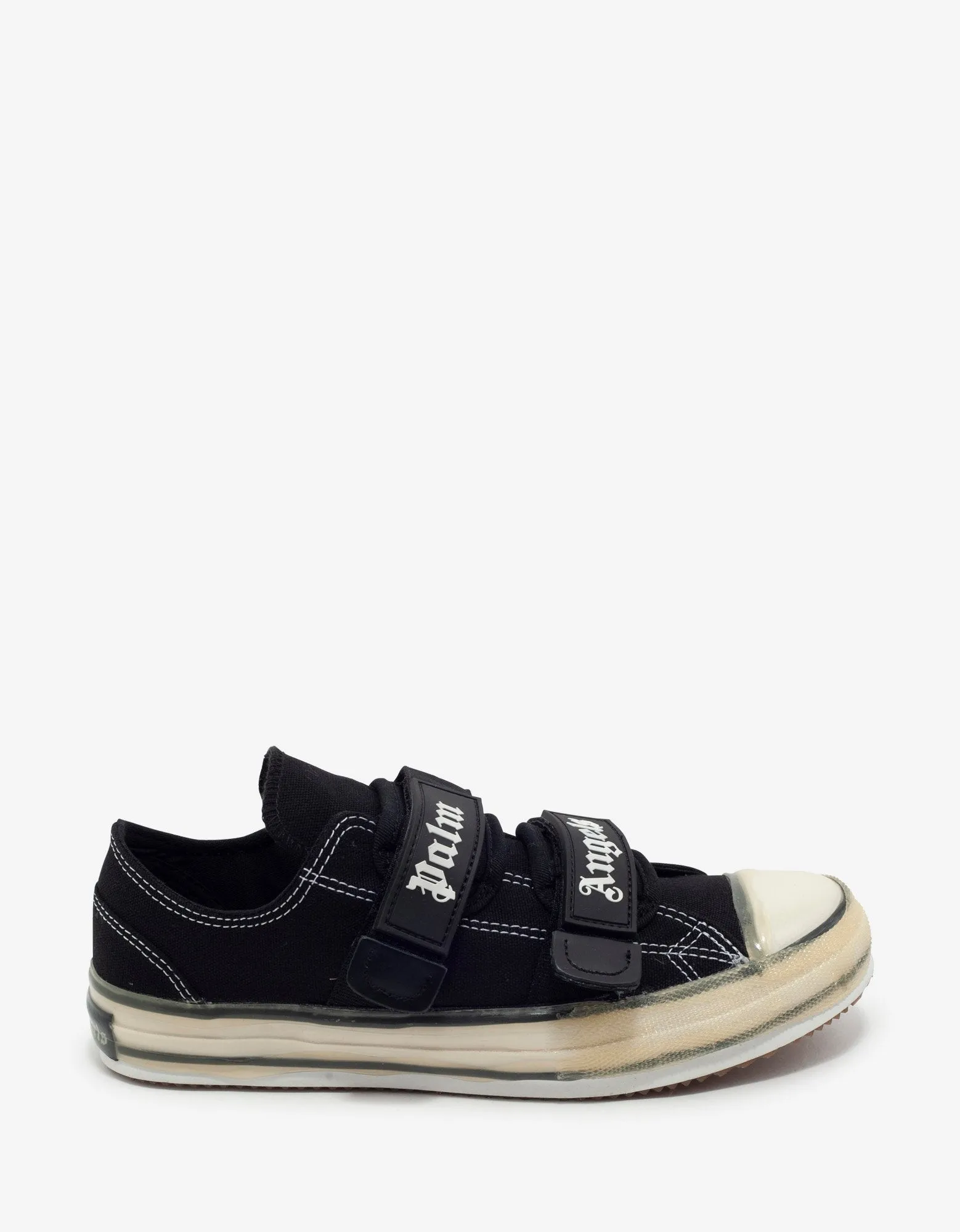 Black Velcro Vulcanized Trainers