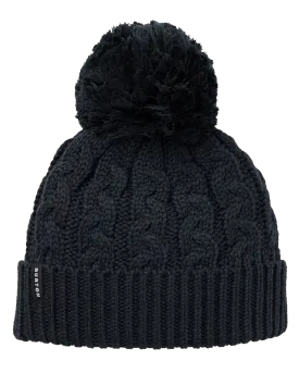 Burton Zippy Fleece-Lined Beanie - True Black