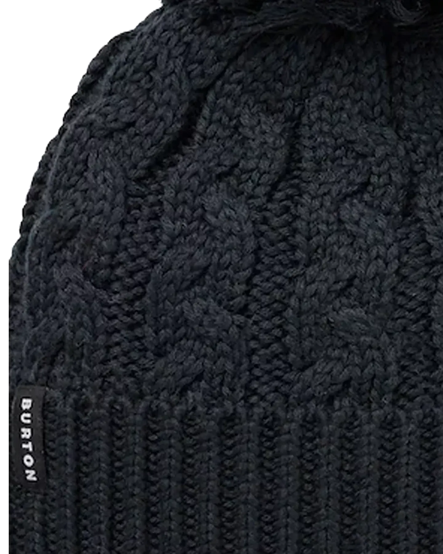 Burton Zippy Fleece-Lined Beanie - True Black