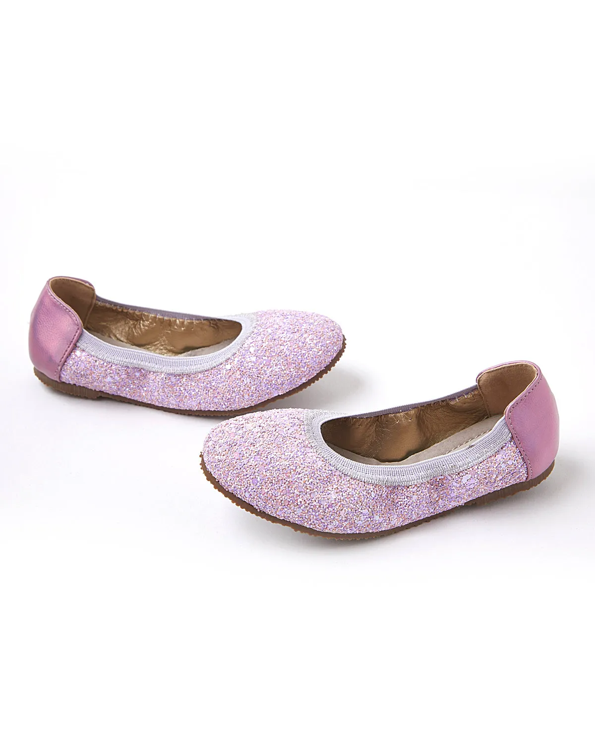 Catie Party Ballet - Violet Glitter