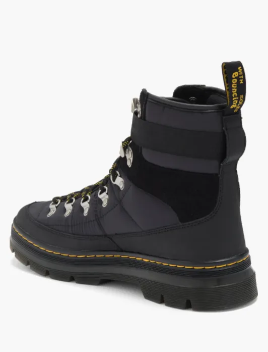 DR. MARTENS COMBS TECH QUILTED BLACK