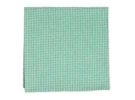 Kelly Green Seersucker Gingham Pocket Square