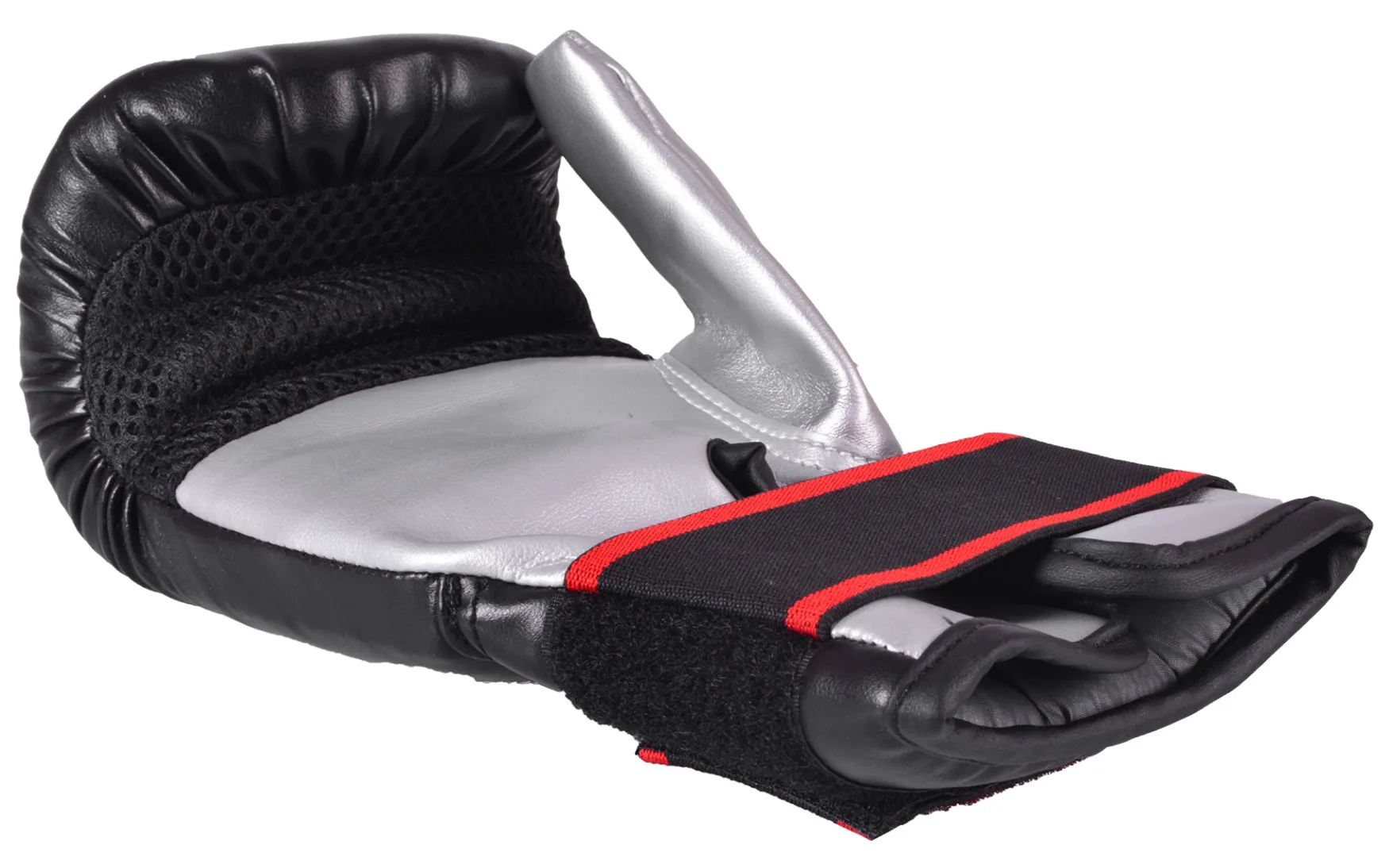 MAR-138 | Black & Silver Punching Mitt For Club Training