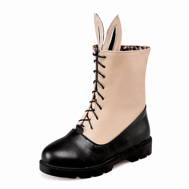 Martin Boots Rabbit Ears Ankle Boots