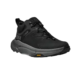 Men's Hoka Transport Chukka GTX Color: Black/Black