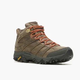 Men's Merrell Moab 3 Prime Mid Waterproof Color: Canteen (WIDE WIDTH)