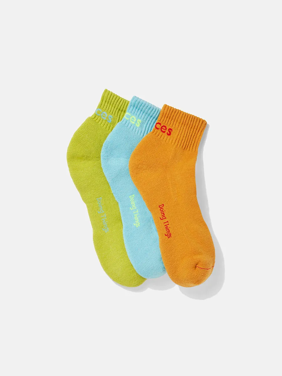 Rec Ankle Sock 3-Pack