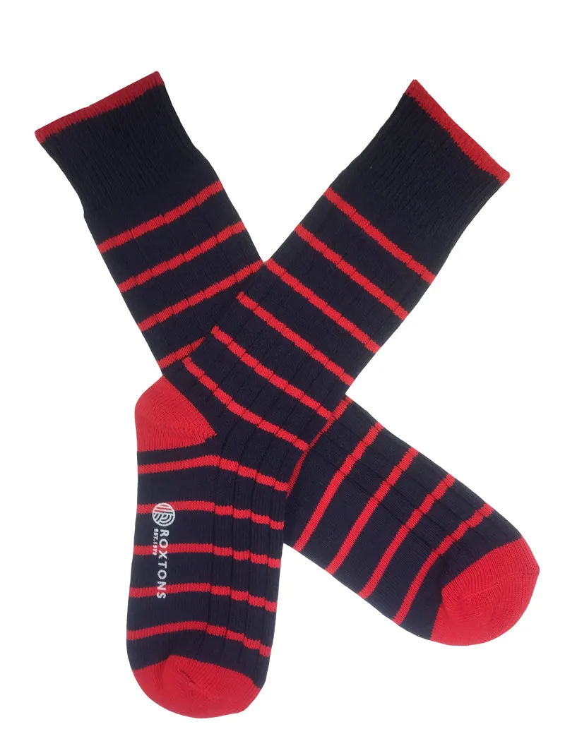 Roxtons - Weekend Stripe Socks