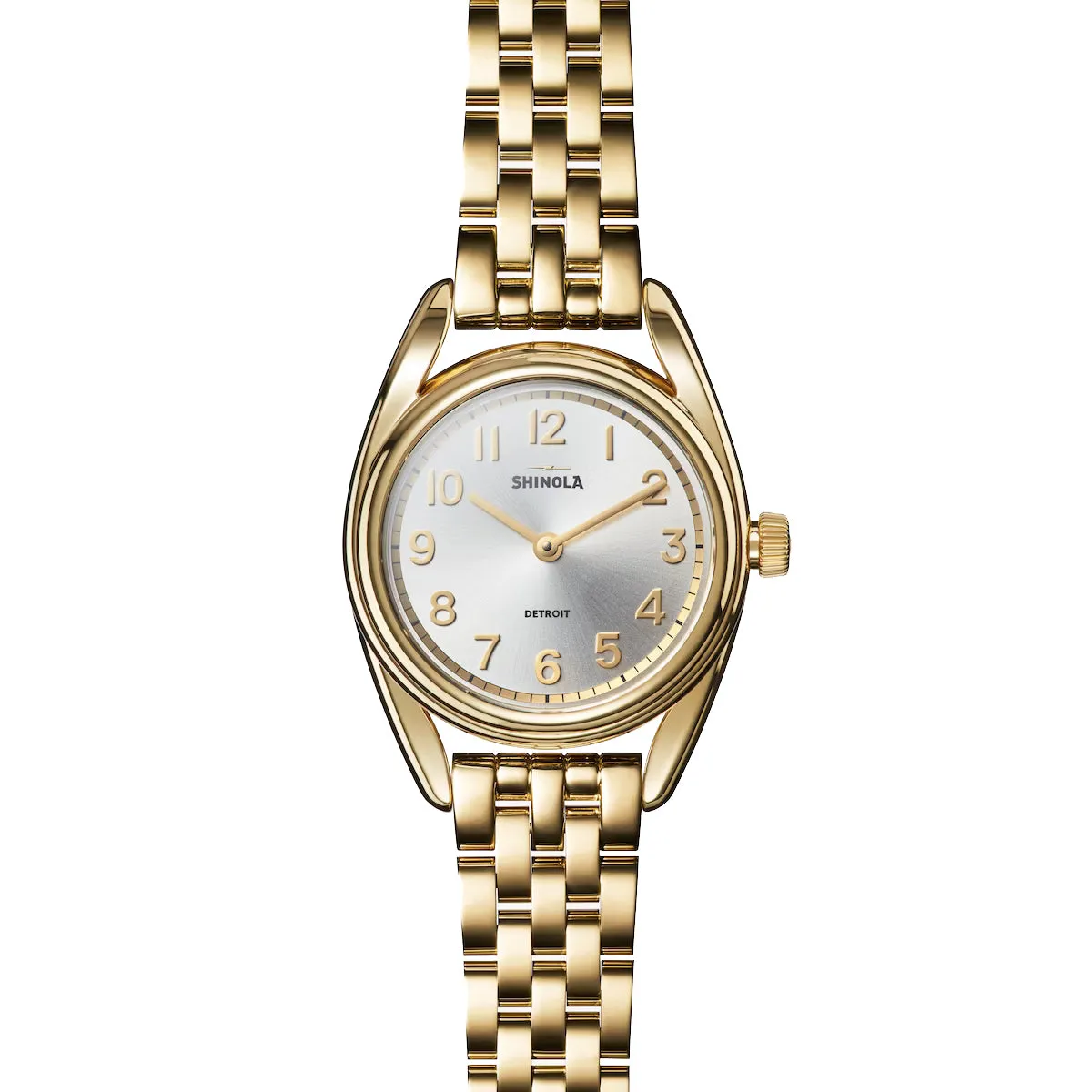 Shinola 30mm Derby Gold PVD Watch S0120266183