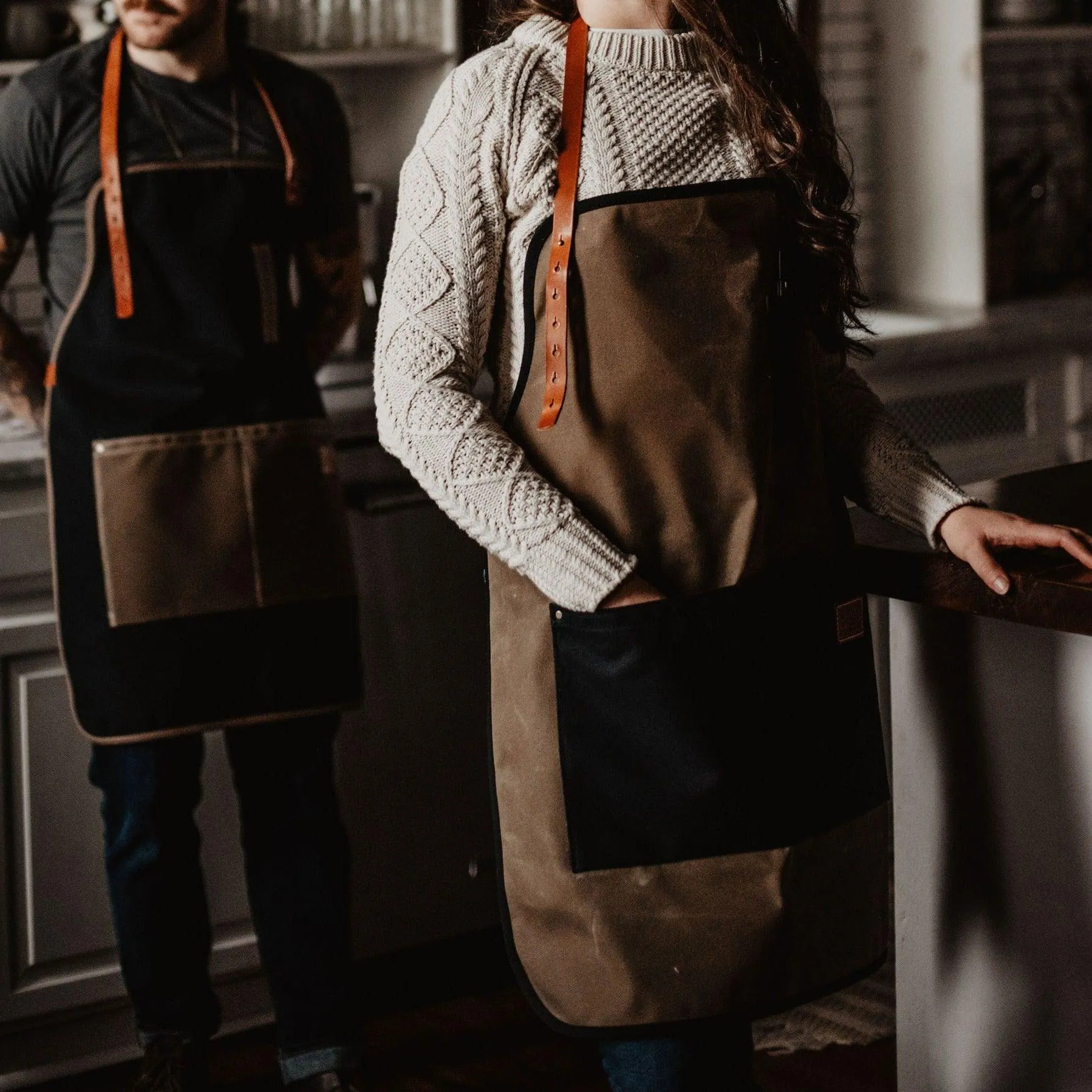 Waxed Canvas Apron