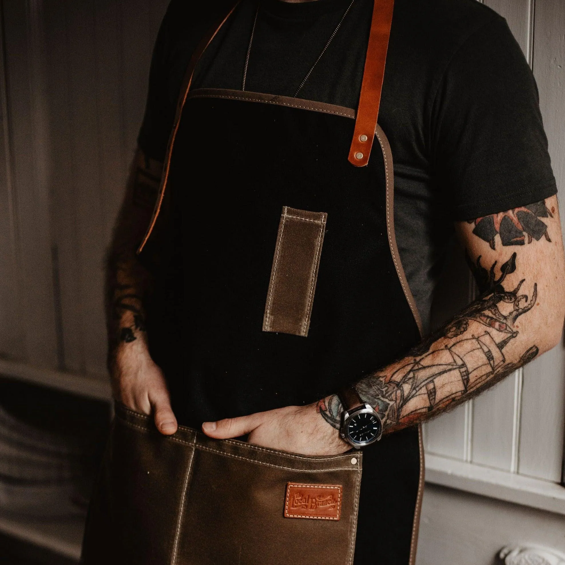 Waxed Canvas Apron